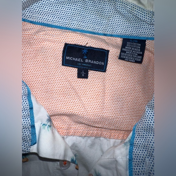 Men’s pineapple button down shirt - Picture 5 of 6